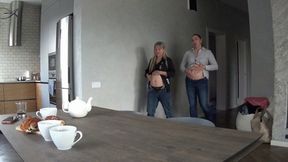 Huge belly from overeating and loud burps 2 bb