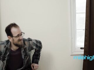 FIT Brunette hair mother I'd like to fuck Screws A Bull Infront Of Her Cuck Spouse