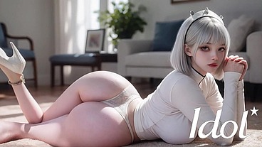 I love sitting in the living room while my Asian girlfriend sucks me off. [AI]