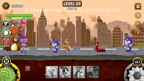 Floral Warriors Battle Lustful Insects in Sensual Hentai Adventure – Stage 29