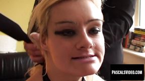 Blonde enjoys deep throat and intense cock&#x1F32D; play