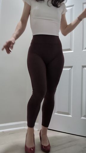 18yr-old Jenna Thong Try-On for Neighbor POV Ass Worship JOI