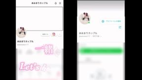 【個人撮影】 可愛い水着を着た彼女と仰向けフェラ♡そして愛情たっぷりの吸いながらのバキュームフェラチオで最後は口内射精♡／Japanese amateur hentai