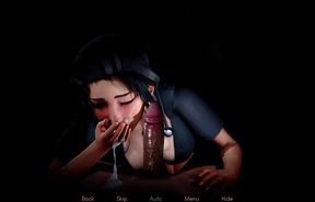 Penis sucking in the hospital ( 3D game )