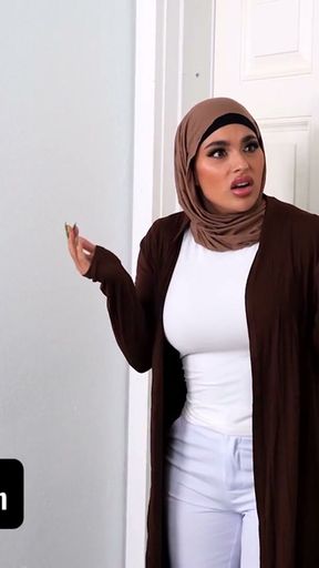 CHEATING THICK EGYPTIAN MILF TAKES DICK WHILE HER MAN IS AT WORK   Clip 1