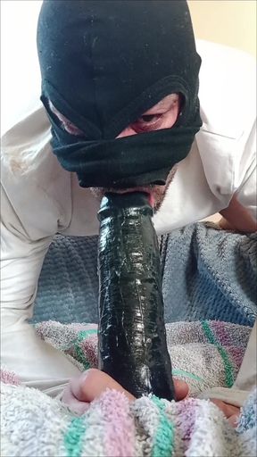 I suck in deep throat.