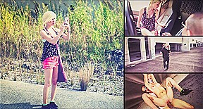 Piper Perri Endures Outdoor Bondage, Domination & Rough Sex for Help - HelplessTeens