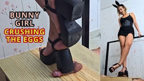 #066 Bunny Girl crushing the Eggs