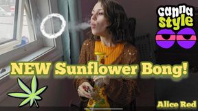 🌻😍NEW Sunflower Bong!😍🌻