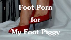 Foot Porn for My Foot Piggy XHD (WMV)