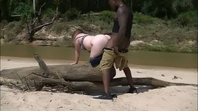 Hot Buxom MILF's Voyeur Public BBC Quicky