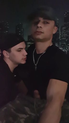 Key moment from &quot;Pavel catches Silvio while he&#039;s wanking his dick&quot;
