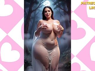 Hawt Ghost mother I'd like to fuck - AI Generated