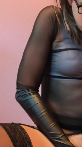 Wanking cock and  cumshot after playing with toy   Clip 3