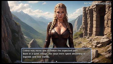 Old Man Spanking Hot Blonde Big Tight Ass - Celina's Calling Developed By Morrak Games - 3D Porn Games