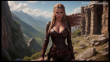 Old Man Spanking Hot Blonde Big Tight Ass - Celina's Calling Developed By Morrak Games - 3D Porn Games