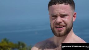 Raging Stallion Vacation Dick Down massive latino cock destroys hairy hole