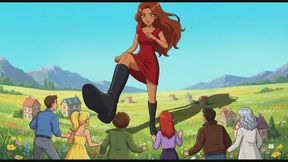 Giantess Confessions #104: A Towering Temptress