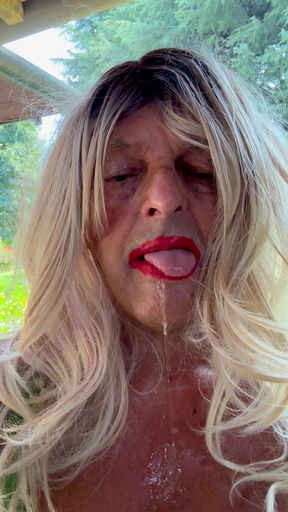 Kassy54 transgender spit public