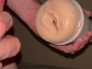 Fucking My Fleshlight Emily Willis First Time