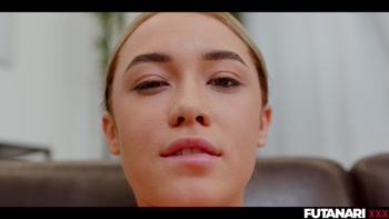 Rika Fane's Fiery Facial: Cute Futa Blows Huge Cumshot
