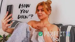 Busty 18yo Lexy Harris Doing her Pussy for Perfect18