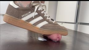 An Adidas Spezial Special :) - Shoejob and Sneakerfetish with Cocktrampling and Handjob - CBT and Fullbodyweight Cock Crush - 3 camera Edit - 4k quality