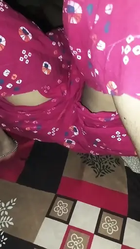 My hubby forcefully penetrates and stuffs my vagina while I finger myself.