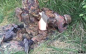German soldiers in the field