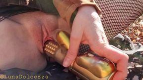 intense orgasme en foret