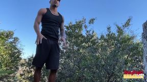 Big Dick Public Jerk off! - Solo Caught
