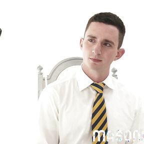 MasonicBoys - cute innocent boy is fondled by suited DILF