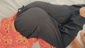 Amateur couple ignites raw pussy wrestling