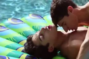 lovable Nico Leon Getting Rawfucked At The Pool