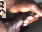 VISIT GOES WRONG TONIKZALEX STROKING BBC MOANS, TALKS DIRTY & CUMS HUGE LOAD CUM INSIDE CARTOON GAME