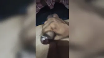 Horny Indian Femboy Masturbates and Cums Hard