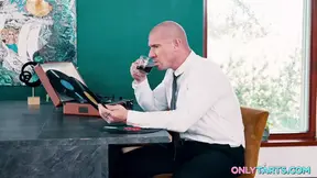 Tsunami of Pee After Hard Fuck with Stepdaddy