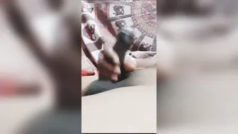 Muscular Middle-Aged Guy Solo Masturbation with Big Cock