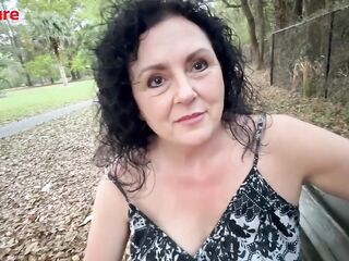 Ali Allure Meets a Stranger in the park