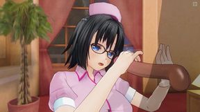 3D Hentai nurse examines your penis