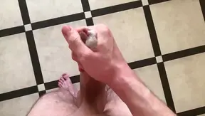 Slow Motion cumshot: Euro twink drenched in thick cum load – Blowjob 18+