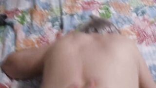 Wrist cuffs, anal plug and anal with G from 07-02-201