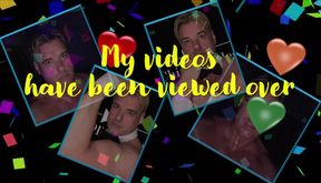1 000 000 THANKS FOR YOUR SUPPORT (PROMOTIONAL NO SEX)
