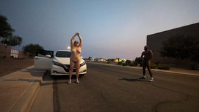 Thick BBW Wife Loves to Show off and Be Nude in Public!