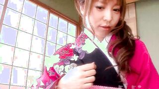 shy young japanese hairy teen get creampie
