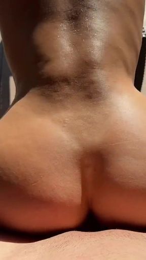 Beautiful Latina Boss with Big Ass Fucks Her Butler on a Sunny Day - Anissamiller