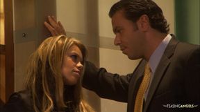 Kinky girls enjoy sucking cocks and taking turns getting fucked together