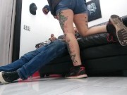 Back room between tattoos anal