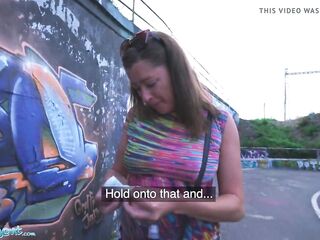 Public Agent Elisa Tiger Banged Doggy style Beneath Highway