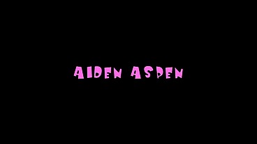 Aiden Aspen Delivers Deep Throat Blowjob to Talon with Cum Swallowing